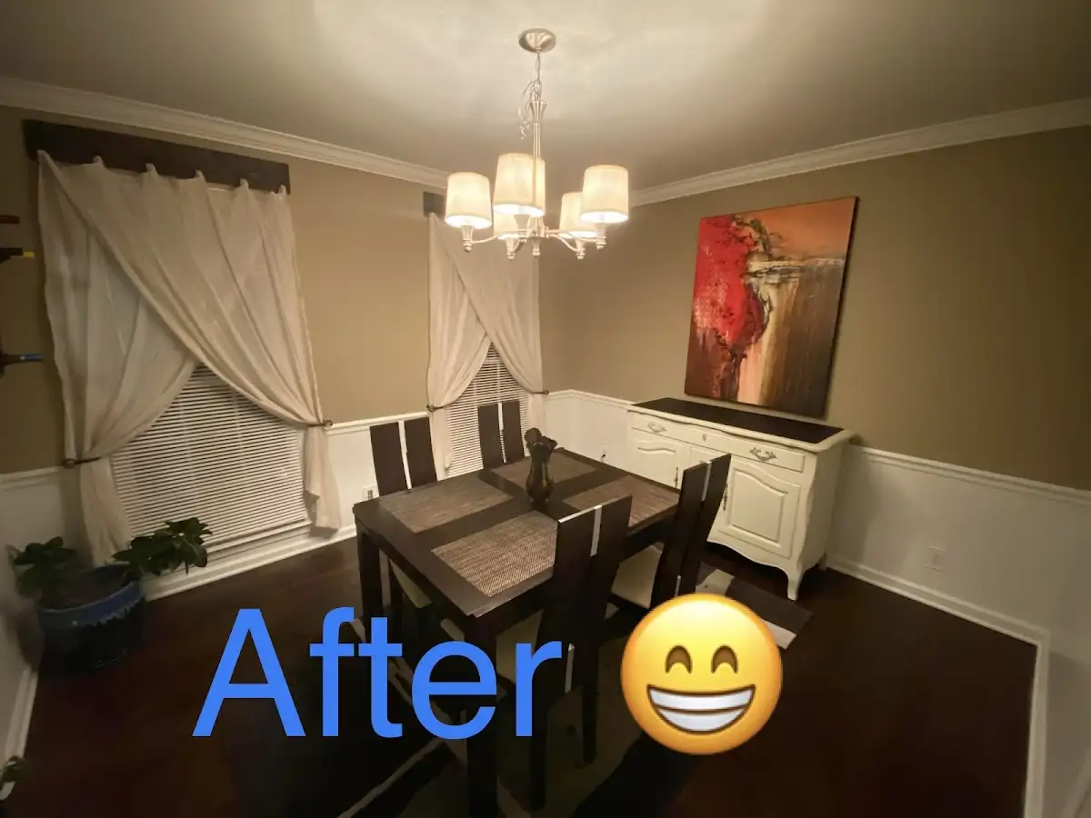 Professional dining room restoration after water damage in East Wenatchee