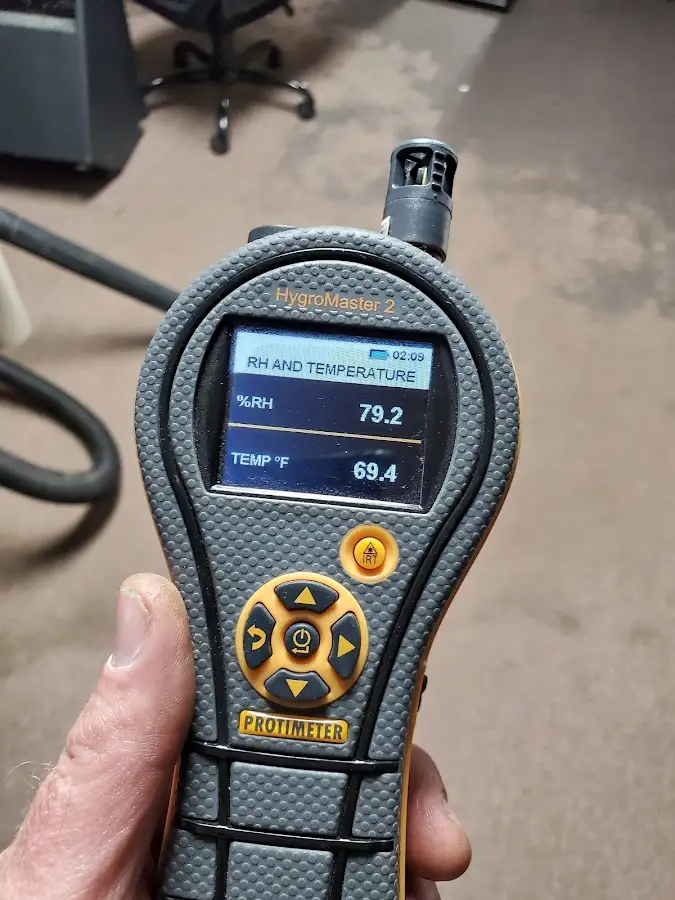 Moisture meter humidity assessment for Fire & Smoke Damage Restoration in East Wenatchee